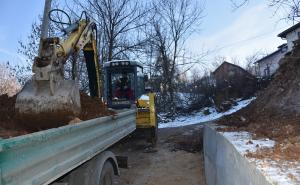  / Završena izgradnja potpornog zida u ulici Porodice Foht na Soukbunaru, FOTO: Centar.ba